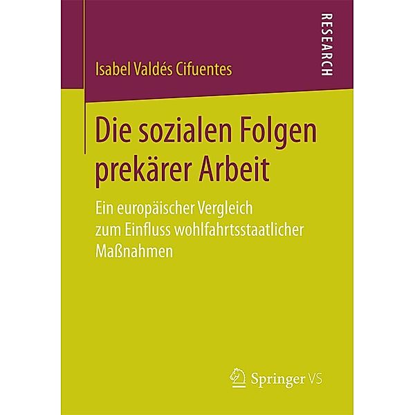 Die sozialen Folgen prekärer Arbeit, Isabel Valdés Cifuentes