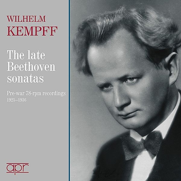 Die Späten Sonaten-Sonaten 24,36-32, Wilhelm Kempff