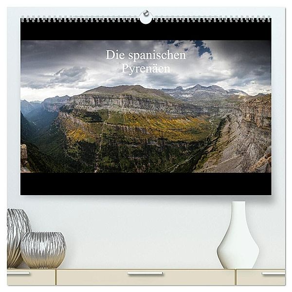 Die spanischen Pyrenäen (hochwertiger Premium Wandkalender 2025 DIN A2 quer), Kunstdruck in Hochglanz, Calvendo, H. Gulbins