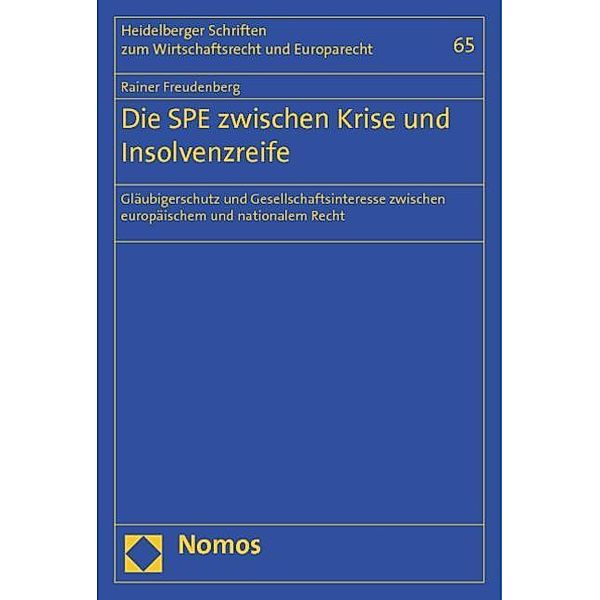 Die SPE zwischen Krise und Insolvenzreife, Rainer Freudenberg