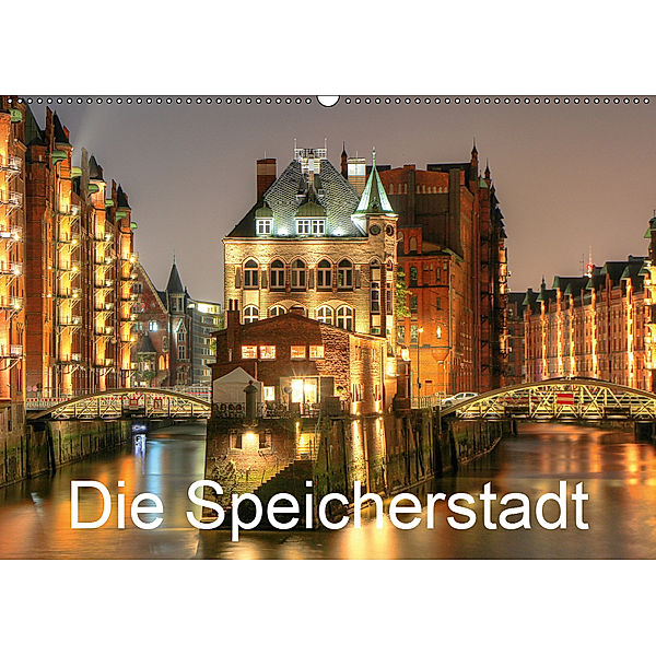 Die Speicherstadt (Wandkalender 2019 DIN A2 quer), Joachim Hasche