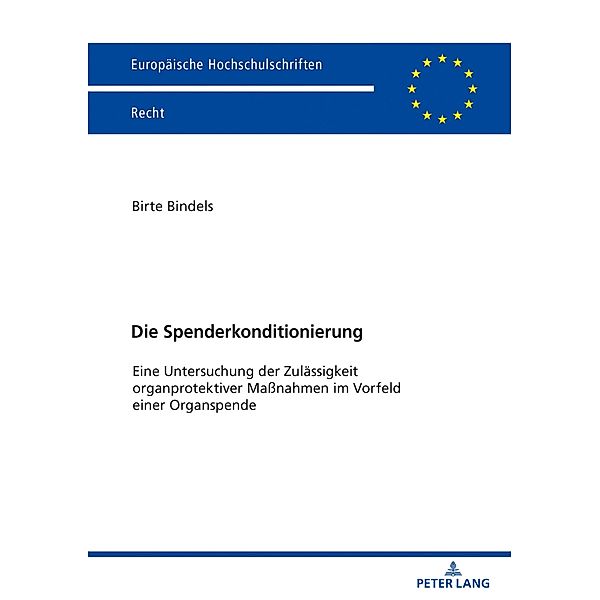 Die Spenderkonditionierung, Bindels Birte Bindels