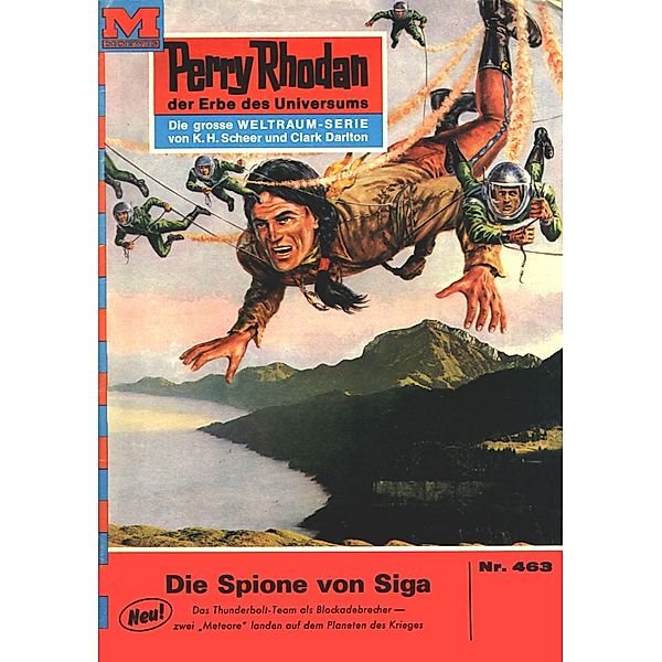 Die Spione von Siga (Heftroman) / Perry Rhodan-Zyklus Die Cappins Bd.463, William Voltz