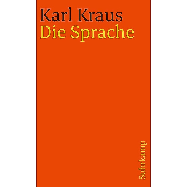 Die Sprache, Karl Kraus
