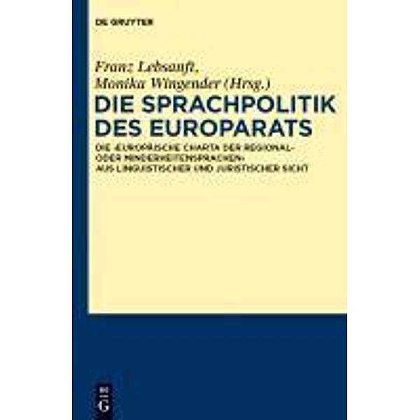 Die Sprachpolitik des Europarats