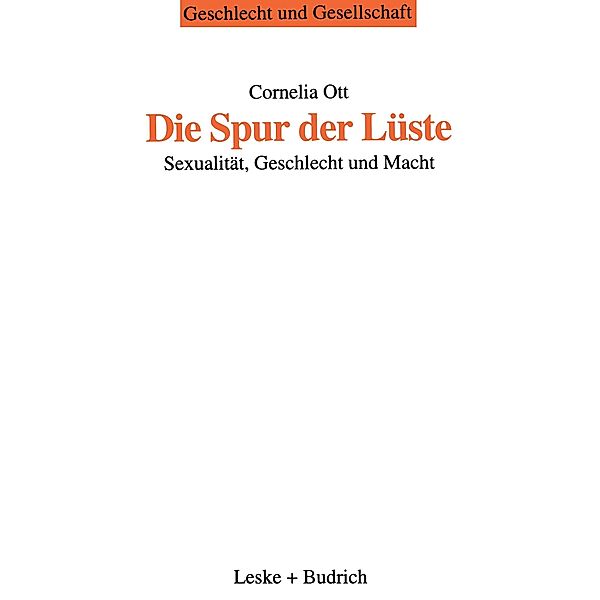 Die Spur der Lüste, Cornelia Ott