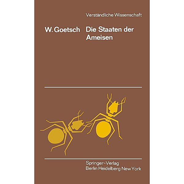 Die Staaten der Ameisen, Wilhelm Goetsch