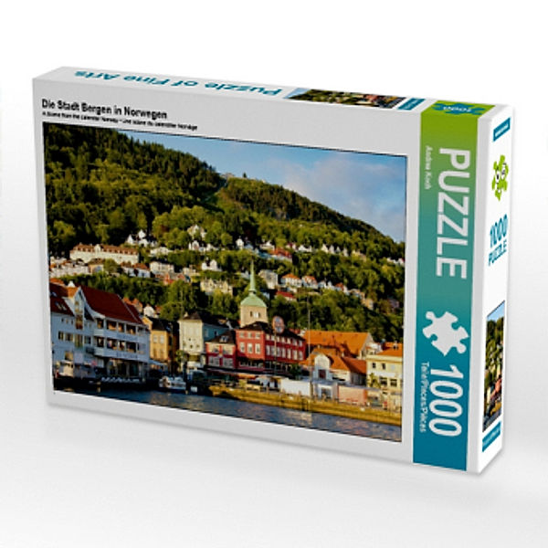 Die Stadt Bergen in Norwegen (Puzzle), Andrea Koch