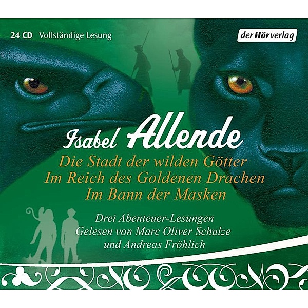 Die Stadt der wilden Götter / Im Reich des goldenen Drachen / Im Bann der Masken, Audio-CD, Isabel Allende