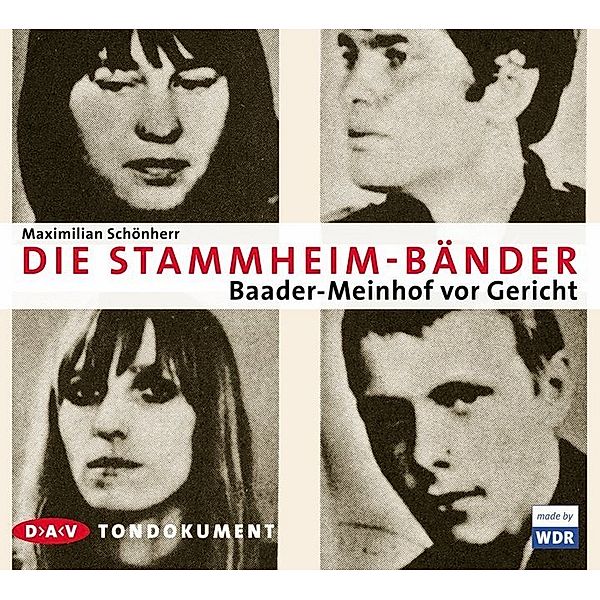 Die Stammheim-Bänder,Audio-CD, Maximilian Schönherr