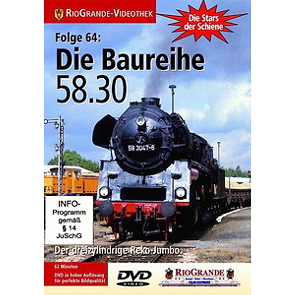 Die Stars der Schiene 64: Die Baureihe 58.30, Die Baureihe 58.30