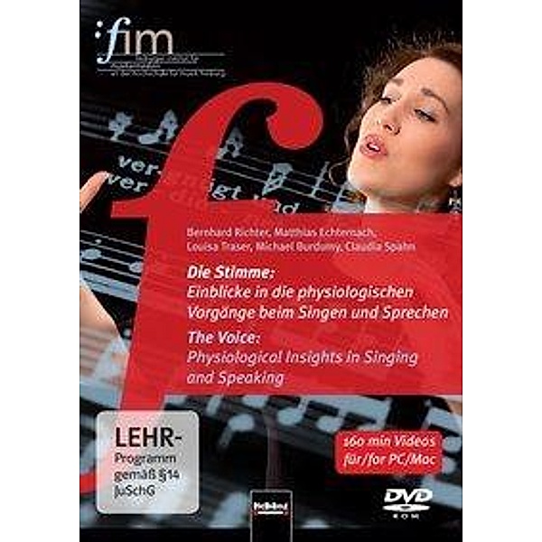 Die Stimme / The Voice, DVD-ROM, Bernhard Richter, Matthias Echternach, Louisa Traser, Michael Burdumy, Claudia Spahn