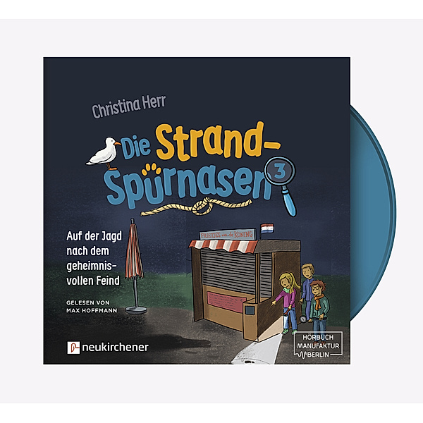 Die Strandspürnasen 3 - Auf der Jagd nach dem geheimnisvollen Feind,1 Audio-CD, MP3, Christina Herr