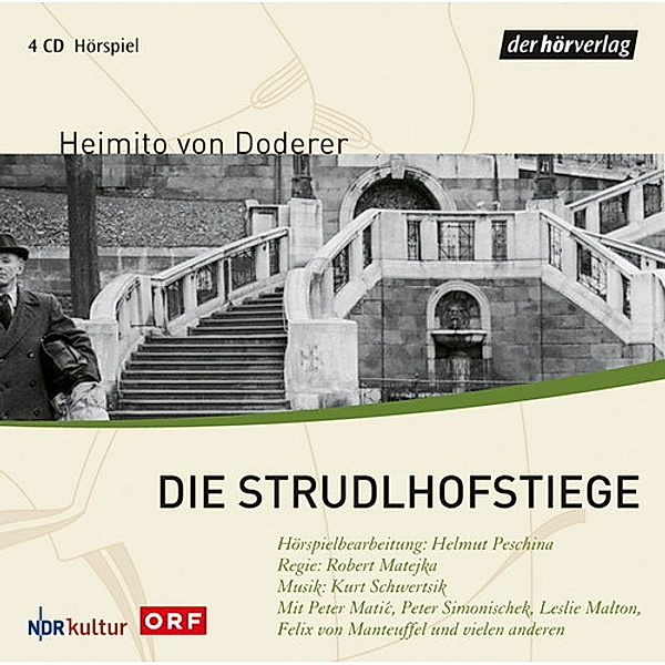 Die Strudlhofstiege,4 Audio-CDs, Heimito von Doderer