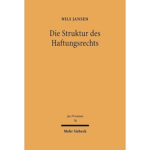 Die Struktur des Haftungsrechts, Nils Jansen