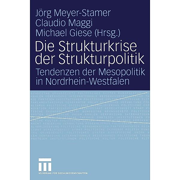 Die Strukturkrise der Strukturpolitik