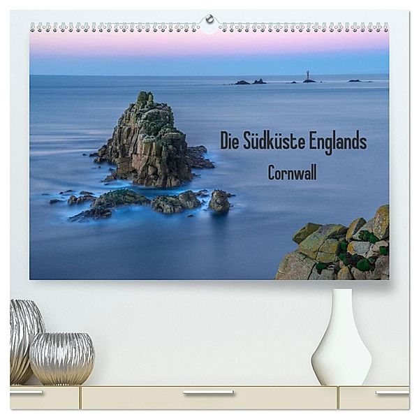 Die Südküste Englands - Cornwall (hochwertiger Premium Wandkalender 2024 DIN A2 quer), Kunstdruck in Hochglanz, Harald Söhngen