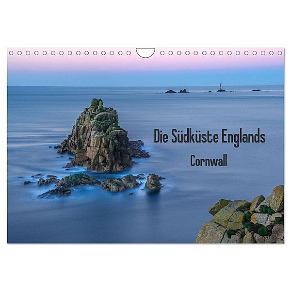Die Südküste Englands - Cornwall (Wandkalender 2024 DIN A4 quer), CALVENDO Monatskalender, Harald Söhngen