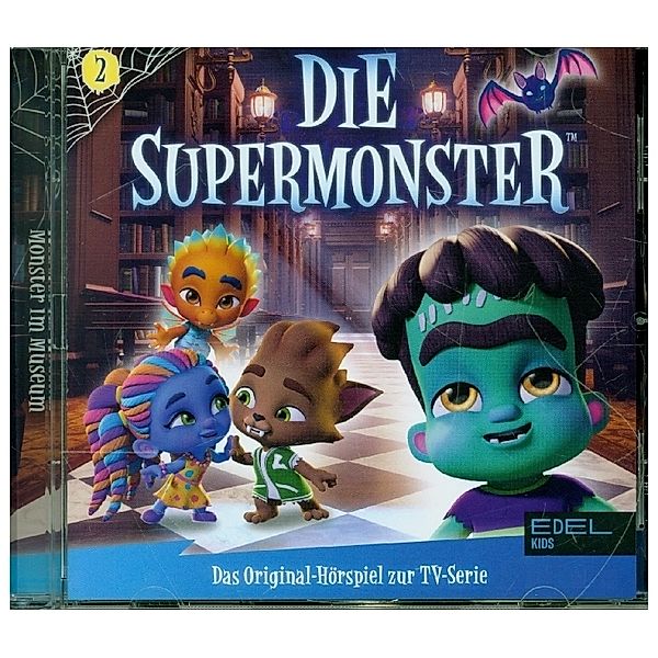 Die Supermonster - Monster im Museum,1 Audio-CD, Die Supermonster