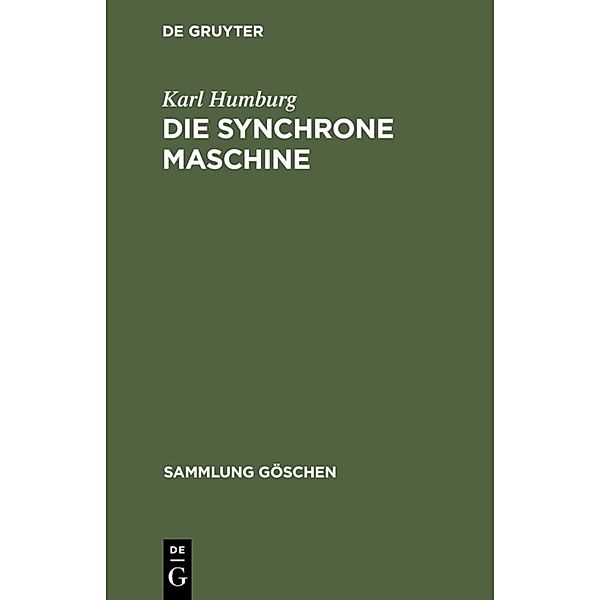 Die synchrone Maschine, Karl Humburg