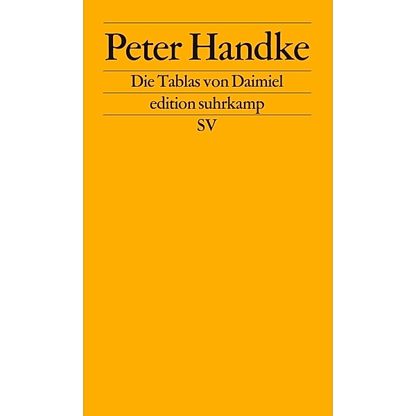 Die Tablas von Daimiel, Peter Handke