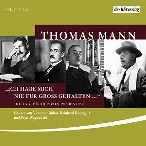 Die Tagebücher 1918 Bis 1955, Thomas Mann