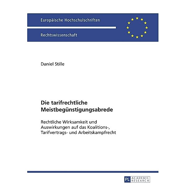 Die tarifrechtliche Meistbeguenstigungsabrede, Daniel Stille