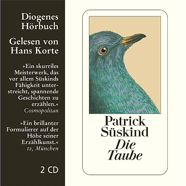 Die Taube,2 Audio-CD, Patrick Süskind