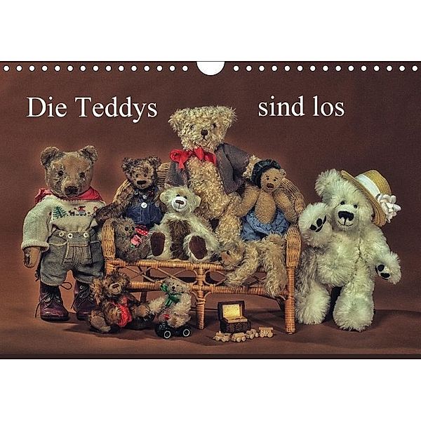 Die Teddys sind los (Wandkalender 2017 DIN A4 quer), Claus Eckerlin