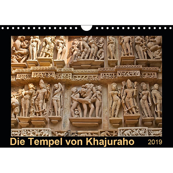 Die Tempel von Khajuraho (Wandkalender 2019 DIN A4 quer), N N