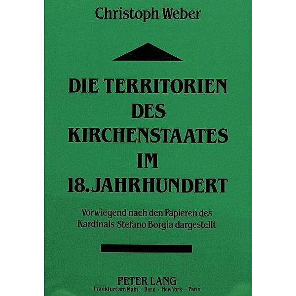 Die Territorien des Kirchenstaates im 18. Jahrhundert, Christoph Weber