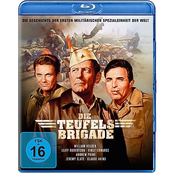 Die Teufelsbrigade, William Holden, Cliff Robertson, Vince Edwards