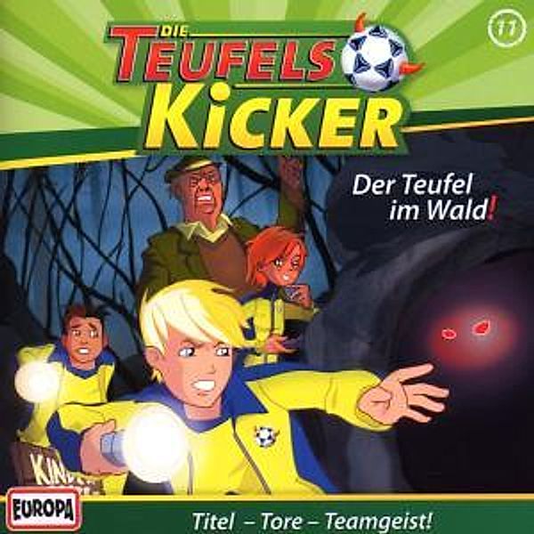 Die Teufelskicker - Der Teufel im Wald, 1 Audio-CD, Frauke Nahrgang