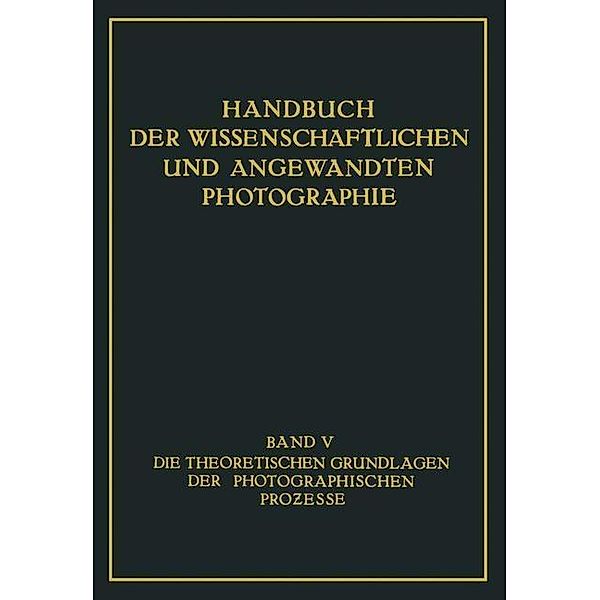 Die Theoretischen Grundlagen der Photographischen Prozesse, Walter Meidinger