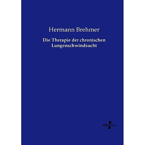 Die Therapie der chronischen Lungenschwindsucht, Hermann Brehmer