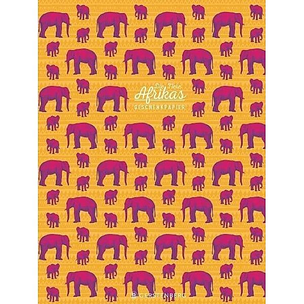 Die Tiere Afrikas Geschenkpapier-Heft Motiv Elefant