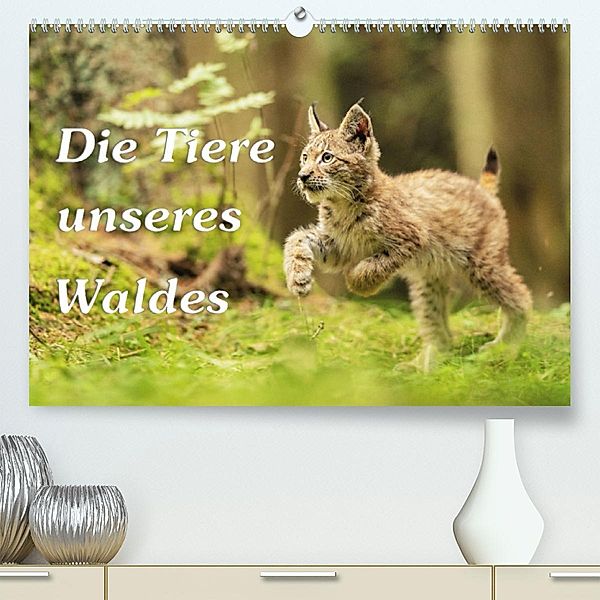 Die Tiere unseres Waldes (Premium, hochwertiger DIN A2 Wandkalender 2023, Kunstdruck in Hochglanz), Gunter Kirsch
