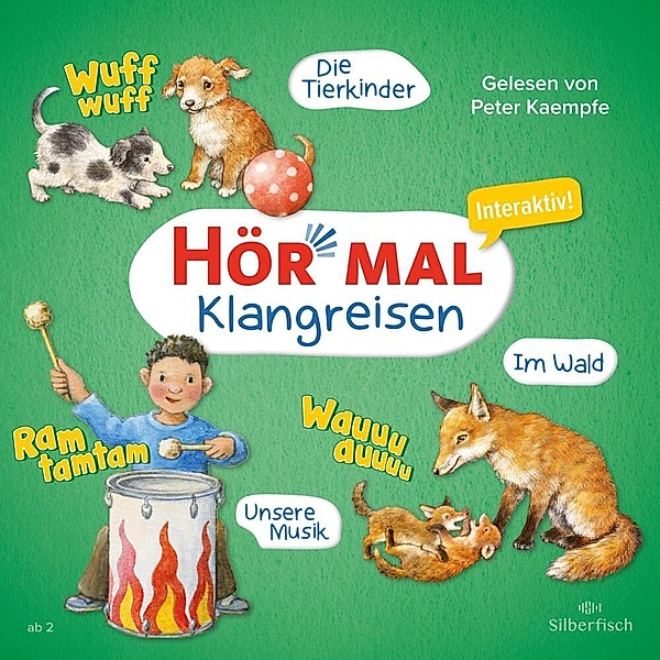 Die Tierkinder, Unsere Musik, Im Wald,1 Audio-CD, Sandra Kunstmann