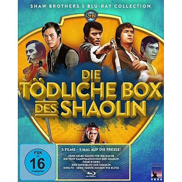 Die tödliche Box des Shaolin (Shaw Brothers Collection) (5 Blu-rays) Shaw Brothers Collection