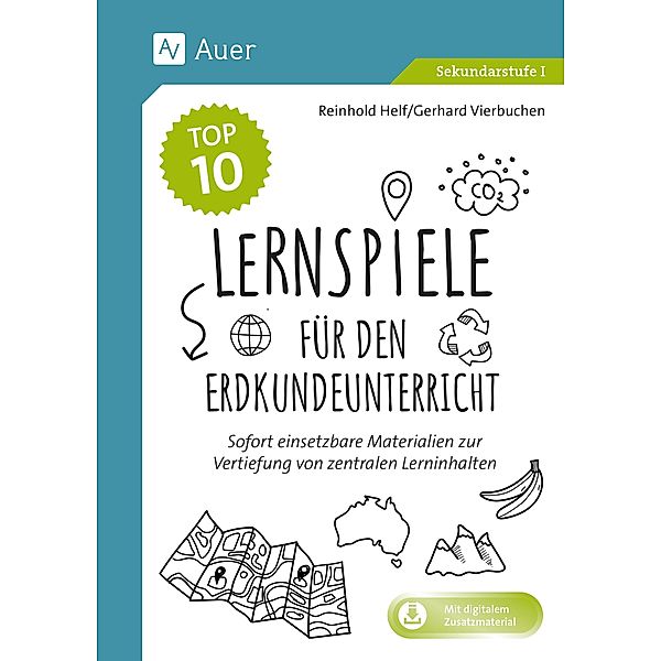 Die Top 10 Lernspiele für den Erdkundeunterricht, Reinhold Helf, Gerhard Vierbuchen