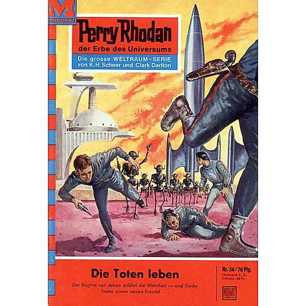 Die Toten leben (Heftroman) / Perry Rhodan-Zyklus Atlan und Arkon Bd.56, Clark Darlton