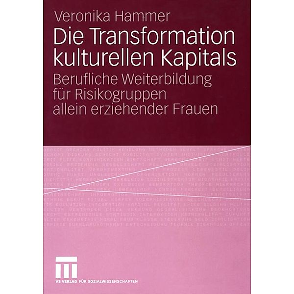 Die Transformation kulturellen Kapitals, Veronika Hammer