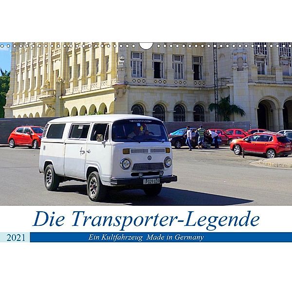 Die Transporter-Legende - Ein Kultfahrzeug Made in Germany (Wandkalender 2021 DIN A3 quer), Henning von Löwis of Menar, Henning von Löwis of Menar