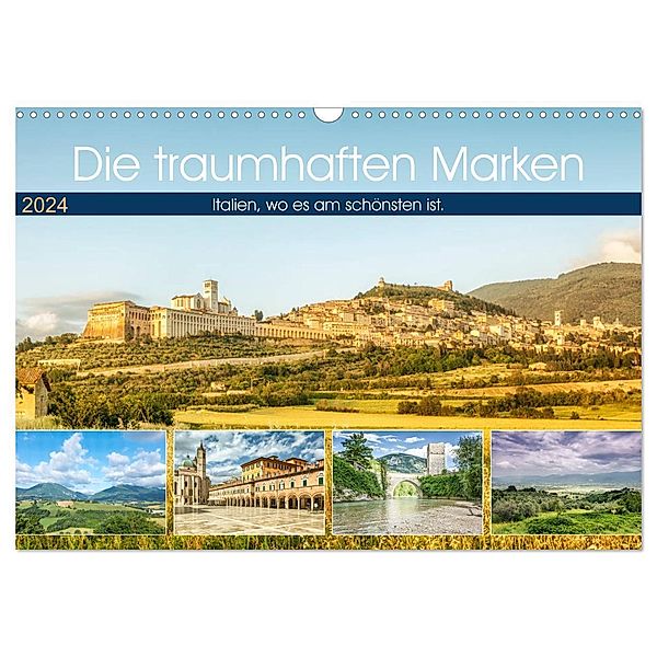 Die traumhaften Marken (Wandkalender 2024 DIN A3 quer), CALVENDO Monatskalender, Markus Gann