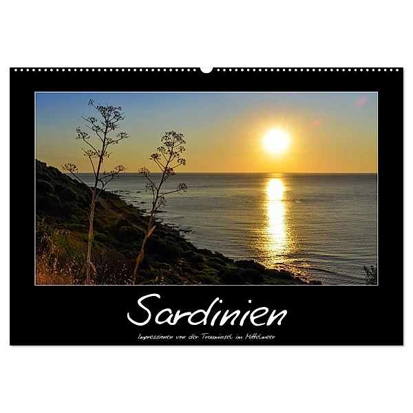 Die Trauminsel Sardinien (Wandkalender 2024 DIN A2 quer), CALVENDO Monatskalender, Marcel Wenk