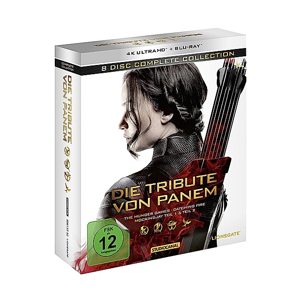 Die Tribute von Panem - Complete Collection (4K Ultra HD), Jennifer Lawrence, Josh Hutcherson