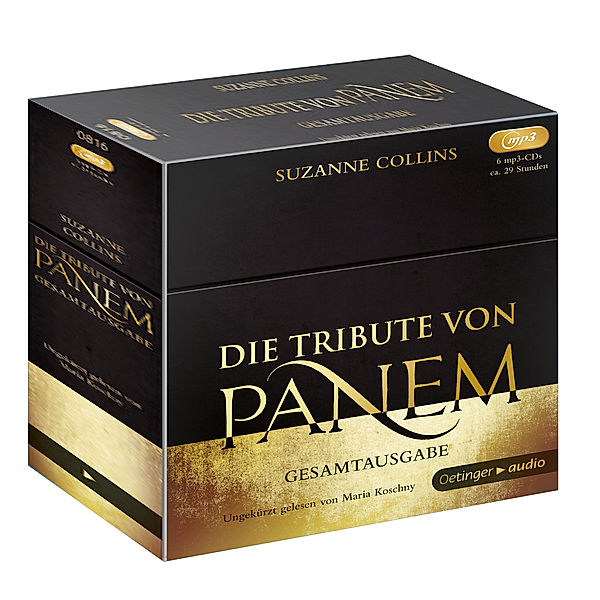 Die Tribute von Panem. Gesamtausgabe (Band 1-3), 6 Audio-CD, 6 MP3, Suzanne Collins
