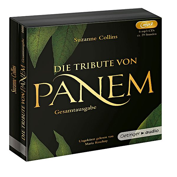 Die Tribute von Panem. Gesamtausgabe (Band 1-3),6 Audio-CD, 6 MP3, Suzanne Collins