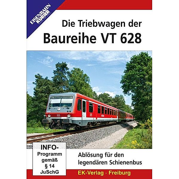 Die Triebwagen der Baureihe VT 628, 1 DVD-Video