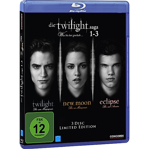 Die Twilight Saga 1-3, Stephenie Meyer